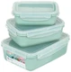 Набор контейнеров для пищевых продуктов Idea Фреш, 3 предмета: 0.4 л, 0.8 л, 1.4 л вид 4