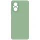 Накладка Krutoff Silicone Case для Realme C67, зелёный вид 1