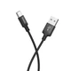 Кабель hoco X14 Times Speed USB-A 2.0 - USB-C, 2 м, 2 А, черный вид 5