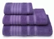 Полотенце Cleanelly Morning Dew фиолетовый 50х90 см, махра вид 1