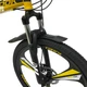 Велосипед складной Rook TS262D 26", черный/желтый вид 3