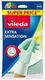 Перчатки Vileda Extra Sensation M, с хлопковым напылением вид 1