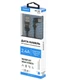 Кабель Maxvi MC-19T USB-A 2.0 - USB-C, 1.5 м, 2.4 А, черный вид 2
