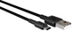 Кабель More choice K14a USB-A 2.0 - USB-C, 1 м, 2 А, черный вид 1