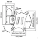 Кронштейн LE'STER LST-101.03 для ТВ 10-32" вид 4