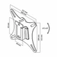 Кронштейн LE'STER LST-101.01 для ТВ 10-32" вид 3