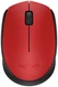 Мышь беспроводная Logitech M171, красный/черный вид 1