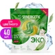 Капсулы для стирки Synergetic Color для цветных тканей, 40 шт вид 1