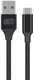 Кабель AXXA USB-А 2.0 - USB-C, 2 м, 2 А, черный (7269) вид 1