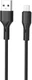 Кабель Aksberry X155 USB-A 2.0 - USB-C, 1 м, 2.4 А, черный вид 1