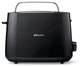 Тостер Philips Daily Collection HD2581/90, черный вид 1