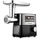 Электромясорубка BRAYER BR1610, серебристый/черный вид 1