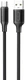 Кабель Aksberry X153 USB-A 2.0 - USB-C, 1 м, 3 А, черный вид 1