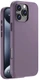 Чехол-накладка Deppa Liquid Silicone Magsafe для Apple iPhone 16 Pro, тёмно-фиолетовый вид 1