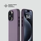 Чехол-накладка Deppa Liquid Silicone Magsafe для Apple iPhone 16 Pro, тёмно-фиолетовый вид 2