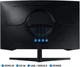 Монитор 32" Samsung Odyssey G5 S32CG550EI вид 6