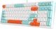 Клавиатура проводная A4Tech Fstyler FS300, белый вид 3