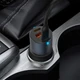 Автомобильное зарядное устройство Deppa USB-A + 2xUSB-C, серый вид 3