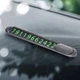 Парковочная автовизитка с номером телефона Deppa Parking Card, черный вид 5
