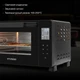 Мини-печь Hyundai MIO-HY088, черный вид 6
