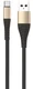 Кабель Aksberry X139 USB-A - USB-C, 1 м, 2.4 А, золотистый вид 1