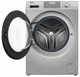 Стиральная машина Haier HW60-BP12929BSE, серебристый вид 3
