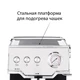 Кофеварка Pioneer CM112P, серебристый/черный вид 6