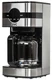 Кофеварка JVC JK-CF28, серебристый/черный вид 1