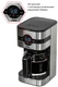 Кофеварка JVC JK-CF28, серебристый/черный вид 4