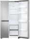Холодильник LG GC-B257KMHW, серебристый вид 4