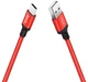Кабель hoco X14 Times Speed USB-C 2.0 - USB-C, 2 м, 2 A, черный/красный вид 7
