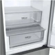 Холодильник LG GC-B459ANMW, серебристый вид 7