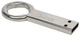 USB-накопитель Mirex Round Key 8 ГБ, USB 2.0, серебристый вид 1