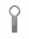 USB-накопитель Mirex Round Key 8 ГБ, USB 2.0, серебристый вид 2