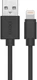 Кабель PERO DC-03 USB 2.0 Am - Lightning (8-pin), 2.4 A, 2.0м ,черный вид 1