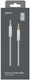 Аудиокабель Jack3.5 -> Jack3.5 (AUX) Pero MC-01, 1.0м, серебристый вид 3