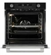 Электрический духовой шкаф Leran EO 6784 BBG, черный вид 5