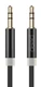 Аудиокабель Jack3.5 -> Jack3.5 (AUX) Pero MC-01, 1.0м, чёрный вид 1