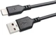Кабель Cablexpert USB-A 2.0 - USB-C, 1 м, 3 А, черный (CCP-USB2-AMCM-1M-RU-B) вид 1
