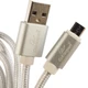 Кабель Cablexpert CC-U-mUSB02S-1.8M USB2.0 Am - microUSB, 5.0A, 1.8м, серебристый вид 3