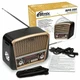 Радиоприемник Ritmix RPR-050, золотистый вид 5