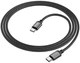 Кабель Borofone BX87 Sharp USB-C - USB-C,1 м, 3 А, черный вид 3