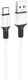 Кабель Borofone BX84 Rice USB-A 2.0 - USB-C, 1 м, 3 А, белый вид 1
