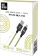 Кабель Aksberry X163 Nylon silk USB-A - USB-C, 1 м, 3 А, салатовый вид 2