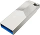 USB-накопитель Netac UM1 128 ГБ, USB 3.2 Gen 1, серебристый (NT03UM1N-128G-32PN) вид 1