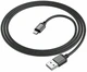 Кабель Borofone BX87 Sharp USB-A 2.0 - micro USB, 1 м, 2.4 А, черный вид 2