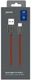 Кабель PERO DC-04 Fast Charge USB-A 2.0 - USB-C, 2 м, 3 А, красный/черный вид 2