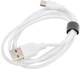 Кабель Vixion Pro USB-A 2.0 - USB-C, 1 м, 2.4 А, белый (VX-02c) вид 2