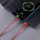 Кабель Deppa Ceramic USB-A 2.0 - USB-C, 1 м, 2 А, красный (72290) вид 2