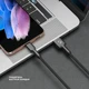 Кабель Deppa Elite USB-A 2.0 - USB-C, 1 м, 2.4 А, черный (72507) вид 2